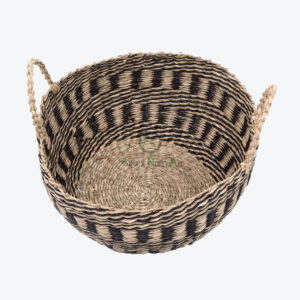 Newest small seagrass storage hamper basket SG 06 05 400 01