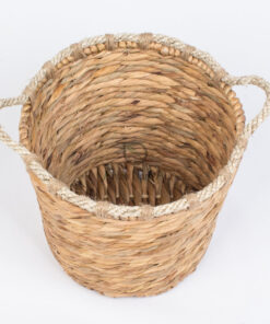 Newest water hyacinth storage hamper basket W 06 05 218 01