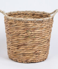 Newest water hyacinth storage hamper basket W 06 05 218 01