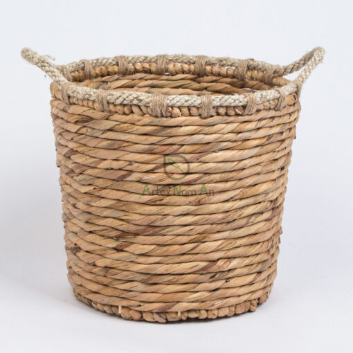 Newest water hyacinth storage hamper basket W 06 05 218 01