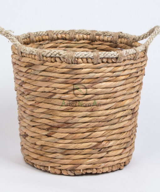 Newest water hyacinth storage hamper basket W 06 05 218 01