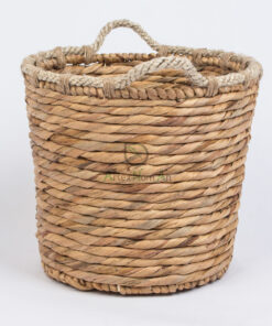 Newest water hyacinth storage hamper basket W 06 05 218 01