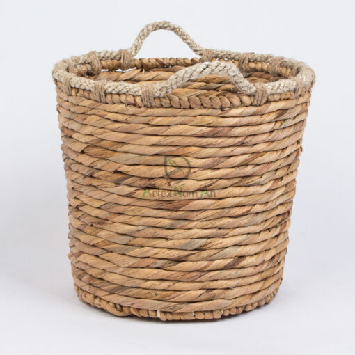 Newest water hyacinth storage hamper basket W 06 05 218 01