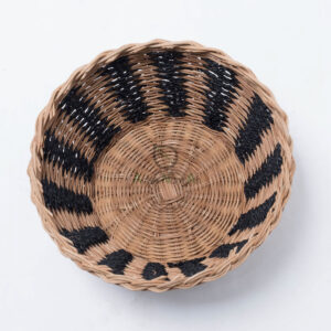 Oval round rattan storage basket woven tray RAP 10 05 002 01