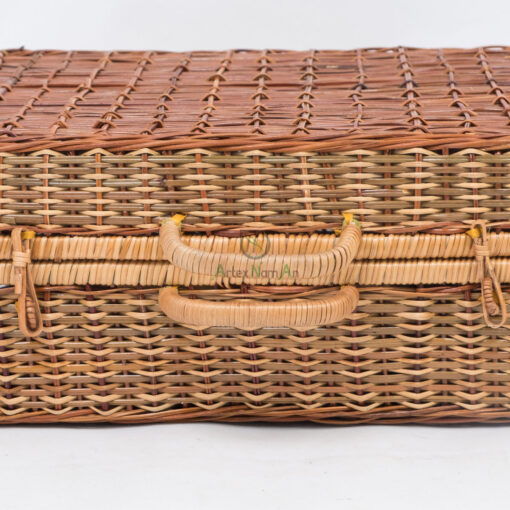 Rattan Storage Box Woven Fern Wicker Suitcase F 52 29 001 01