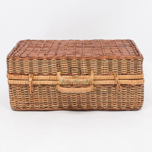 Rattan Storage Box Woven Fern Wicker Suitcase F 52 29 001 01