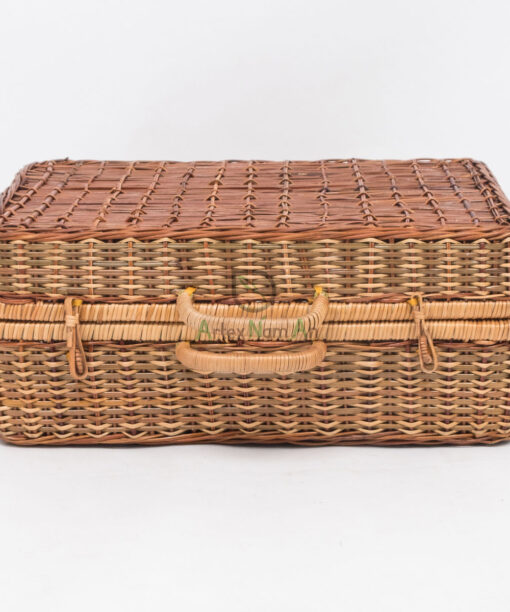 Rattan Storage Box Woven Fern Wicker Suitcase F 52 29 001 01
