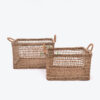 Rectangular Rattan Toy Storage Basket Also Laundry Basket R 09 05 178 01