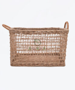 Rectangular Rattan Toy Storage Basket Also Laundry Basket R 09 05 178 01