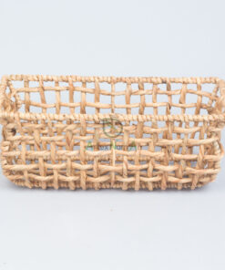 Rectangular Water Hyacinth Hamper Basket W 06 05 212 01