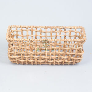 Rectangular Water Hyacinth Hamper Basket W 06 05 212 01