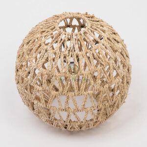Round Palm Leaf Hanging Pendant Lampshade PA 06 21 001 01
