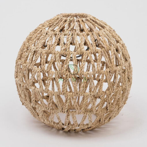 Round Palm Leaf Hanging Pendant Lampshade PA 06 21 001 01