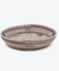 Round Seagrass Serving Tray Also Tray Basket SG 09 03 047 02