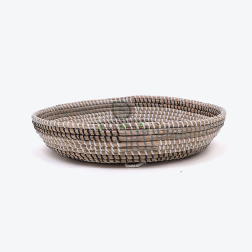 Round Seagrass Serving Tray Also Tray Basket SG 09 03 047 02