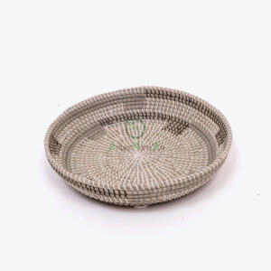 Round Seagrass Serving Tray Also Tray Basket SG 09 03 047 02