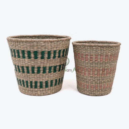 Seagrass African Basket Also Woven Storage Laundry Hamper Organizer SG 06 05 467 01
