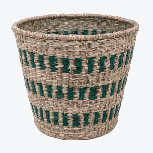 Seagrass African Basket Also Woven Storage Laundry Hamper Organizer SG 06 05 467 01