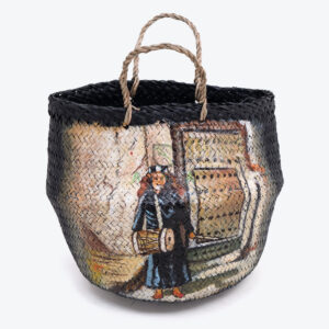 Seagrass Belly Basket With Handles SG 10 05 211 01M