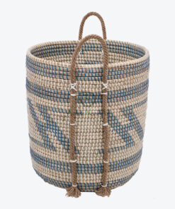 Seagrass Decorative Hamper Basket Organizer With Handles SG 09 05 424 05