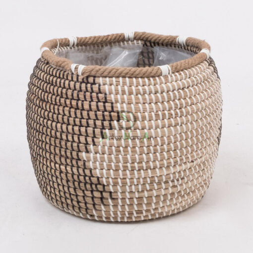 Seagrass Planter Indoor Plant Pot Woven Basket SG 09 05 454 01