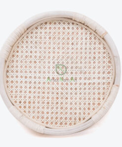Seagrass Rattan Round Serving Storage Tray For Home Decor SGR 30 03 001 01