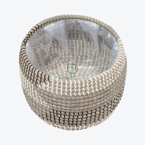 Seagrass flower pots & planters also woven indoor modern pots for plant SG 09 16 100 03 L