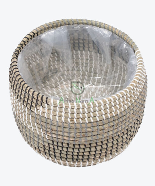 Seagrass flower pots & planters also woven indoor modern pots for plant SG 09 16 100 03 L