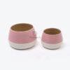 Set 2 Bamboo Indoor Small Plant Pot For Home And Garden S 15 16 025 01