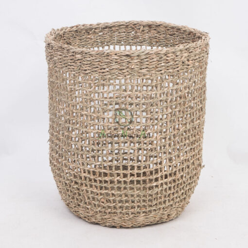 Set 3 Natural Open Weave Seagrass Storage Basket SG 06 05 461 01