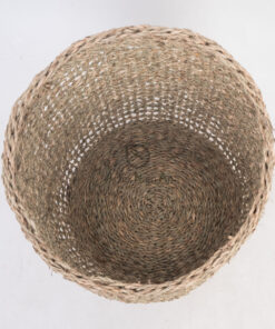 Set 3 Natural Open Weave Seagrass Storage Basket SG 06 05 461 01