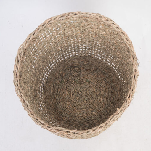 Set 3 Natural Open Weave Seagrass Storage Basket SG 06 05 461 01