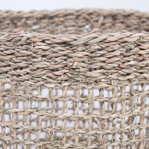 Set 3 Natural Open Weave Seagrass Storage Basket SG 06 05 461 01