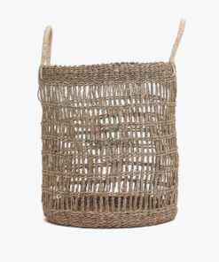 Set 3 Seagrass Laundry Basket With Handles Also Hamper Basket SG 06 05 476 01