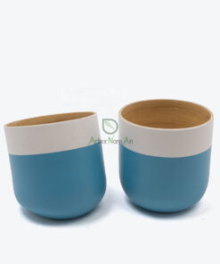 Small Flower Pots & Planters Bamboo Modern Indoor Plant Pot S 15 16 026 02