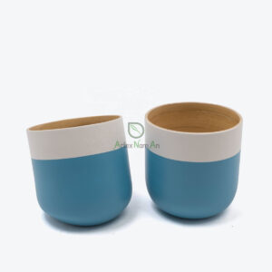 Small Flower Pots & Planters Bamboo Modern Indoor Plant Pot S 15 16 026 02