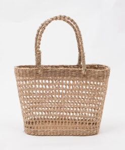 Small Seagrass Open Weave Handbags For Women SG 43 11 001 02