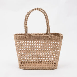 Small Seagrass Open Weave Handbags For Women SG 43 11 001 02