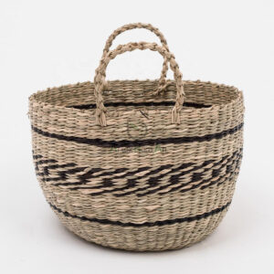 Top Seller Seagrass Storage Hamper Shopping Basket SG 06 05 396 01