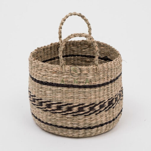 Top Seller Seagrass Storage Hamper Shopping Basket SG 06 05 396 01