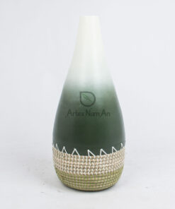 Top seller bamboo seagrass flower vase SGS 15 02 001 01