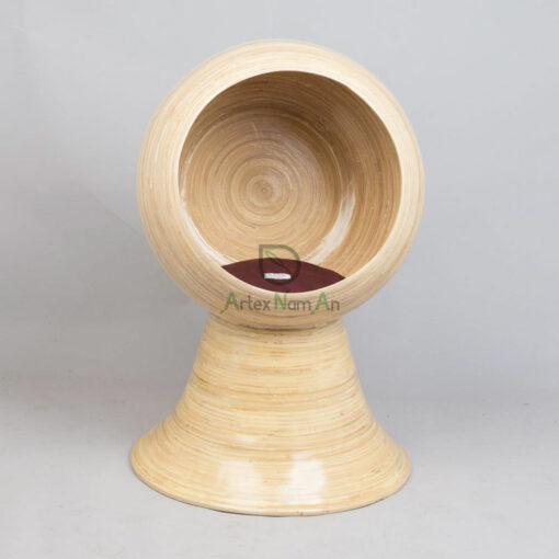 Unique bamboo round pet cages, cat dog house S 18 24 002 02