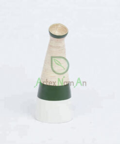 Unique eco friendly bamboo decorative flower vase for wedding S 15 02 044 02