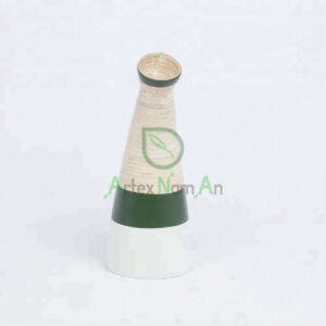 Unique eco friendly bamboo decorative flower vase for wedding S 15 02 044 02
