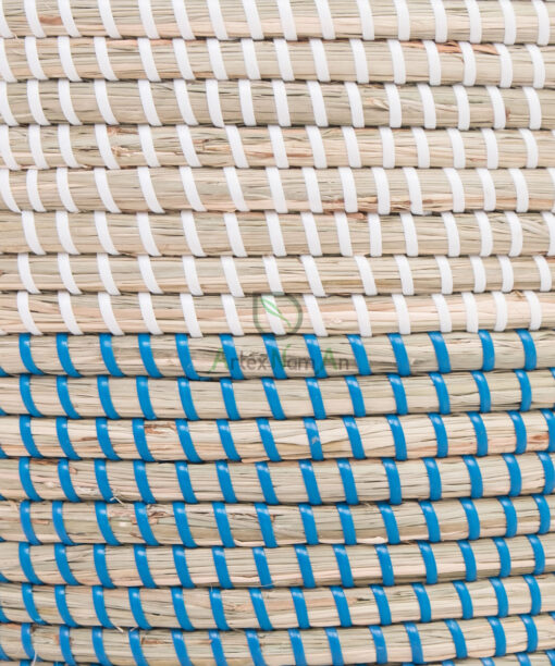 Unique eco friendly seagrass storage basket hamper SG 09 05 463 01