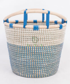 Unique eco friendly seagrass storage basket hamper SG 09 05 463 01