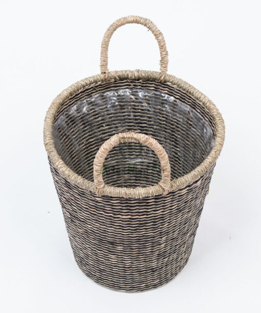 Vietnam Seagrass Storage Hamper Basket Planter SG 06 05 404 01