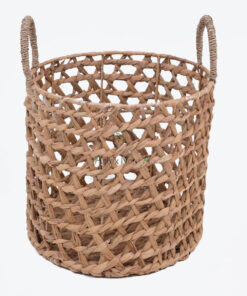 Water Hyacinth Storage Laundry Basket Hamper Organizer W 06 05 314 01