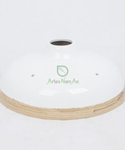 White Bamboo Ceiling Lamp Shade Home Decor S 14 21 001 01