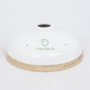 White Bamboo Ceiling Lamp Shade Home Decor S 14 21 001 01